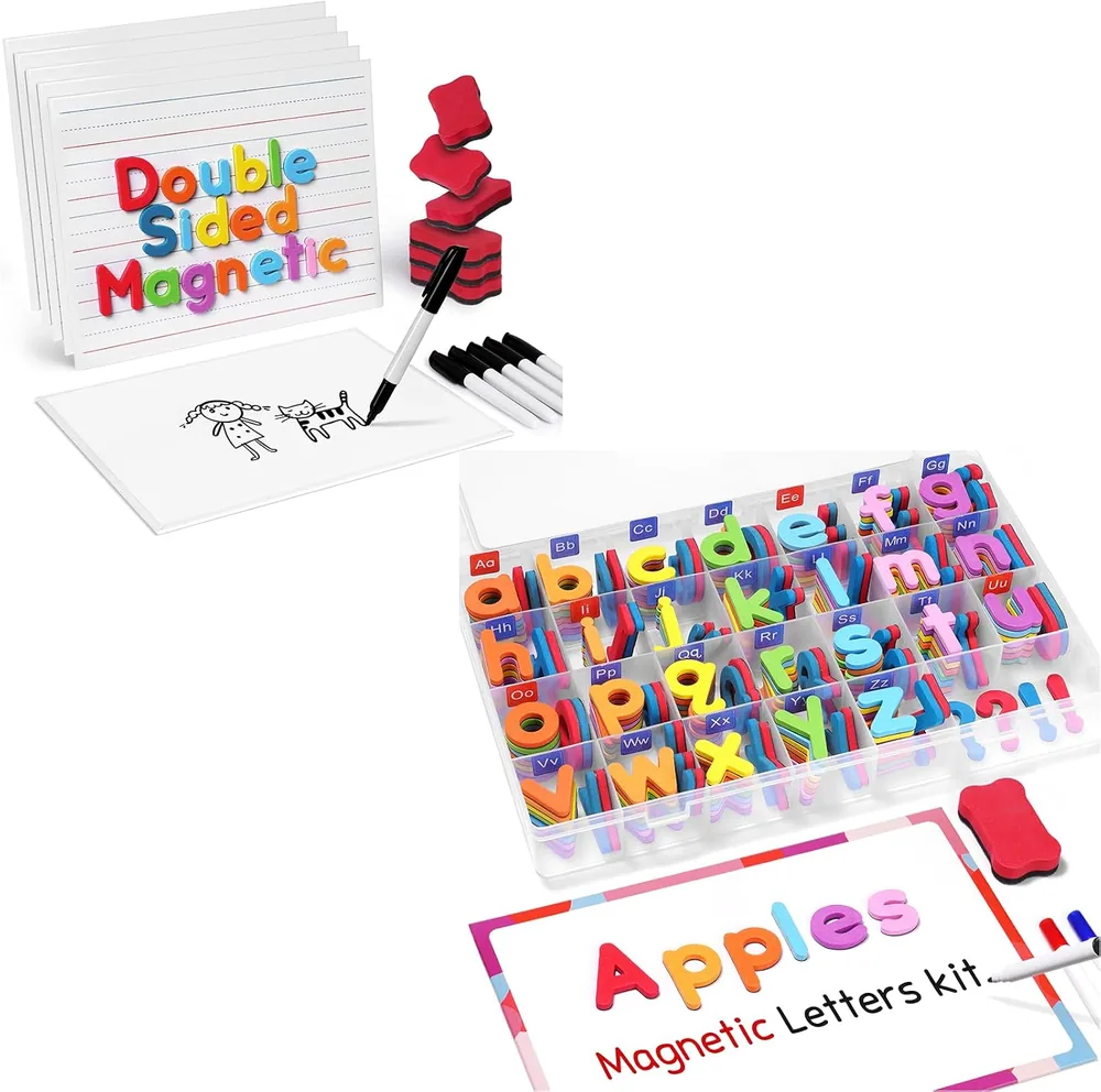 Gamenote Lap Boards & Magnetic Letters Set