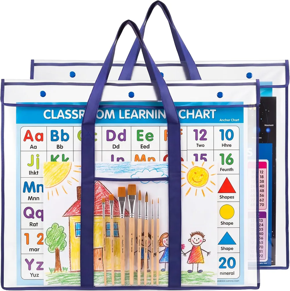 Gamenote Large Poster Storage Bags 31.5 × 25.5