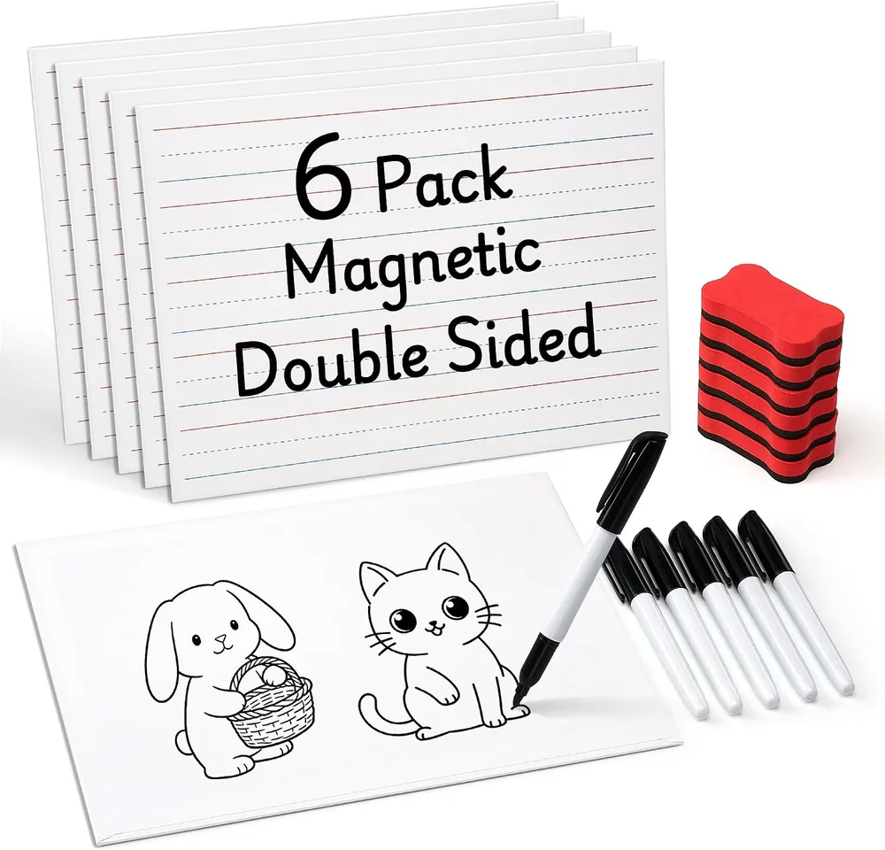 Gamenote Magnetic Dry-Erase Lap Boards 9 × 12